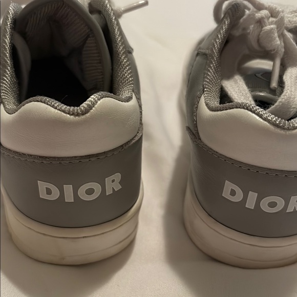 Dior Gray and White Sneakers Stylish Comfort - Picture 4 of 8